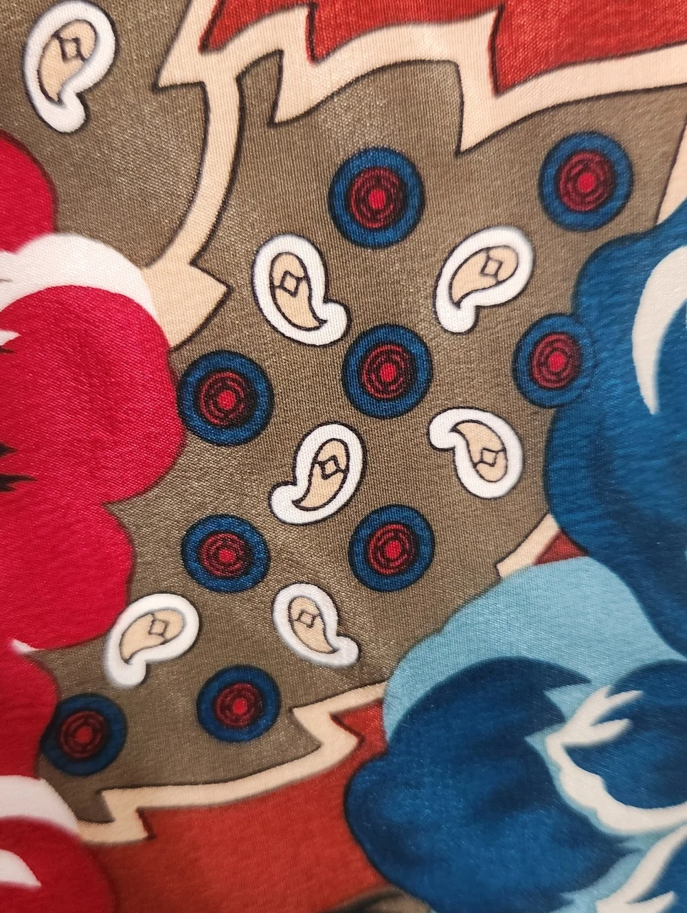 Vintage Albert Nipon Silk Scarf 31
